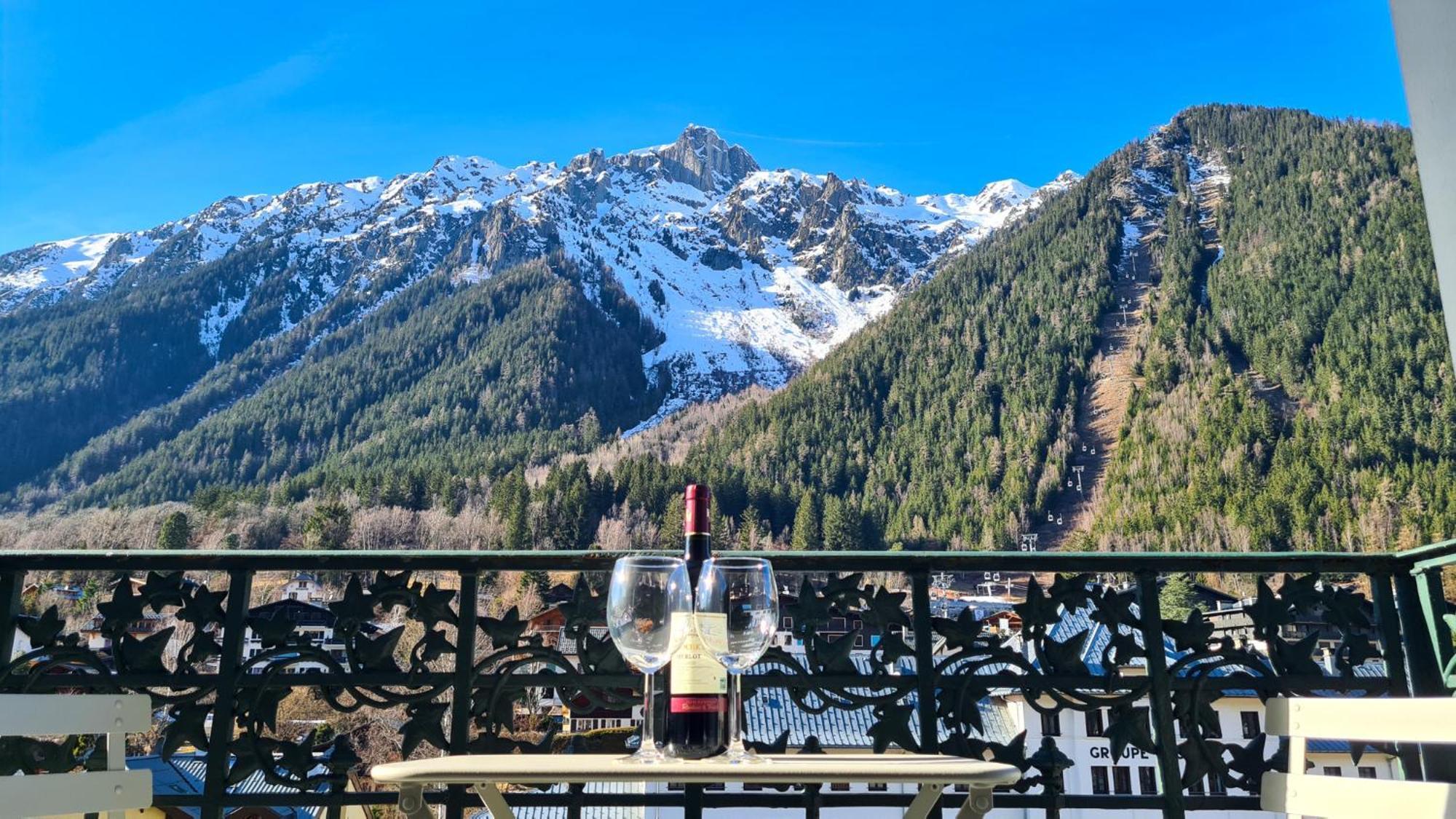 Majestic T2 Calme, Spacieux, Central, Avec Parking Chamonix Dış mekan fotoğraf